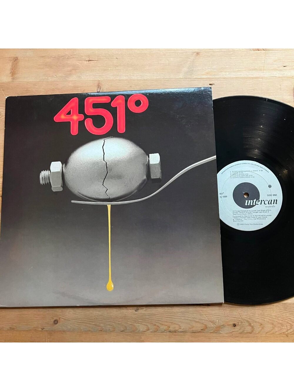 Various - 451 Degrees 33rpm VG+ VR23